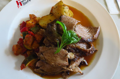 Huber's Bistro, roast lamb