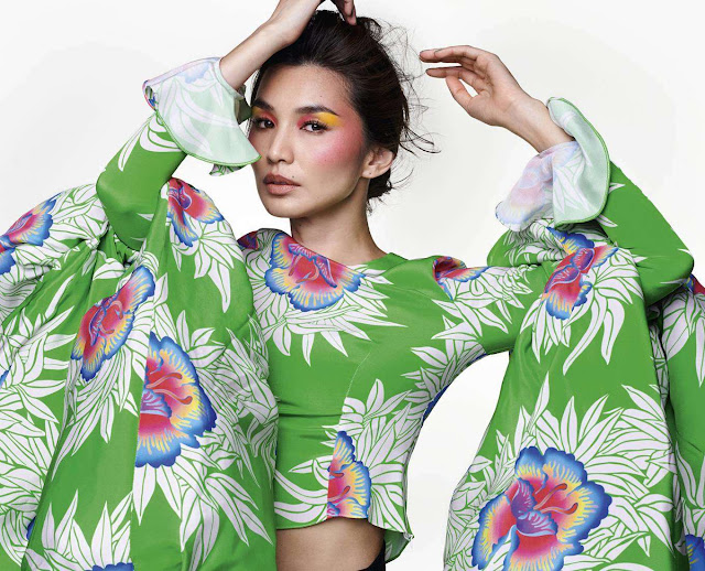 Gemma Chan beautiful fashion model photoshot