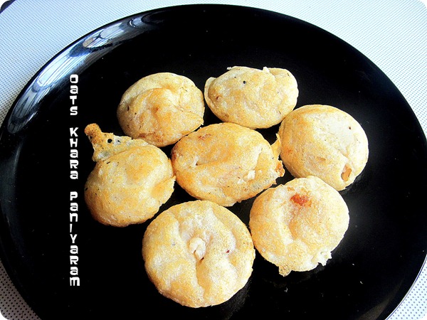 oats paniyaram 