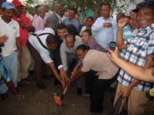 Gobierno inicia construcción centros educativos en Boruga y Quita Sueño en SC