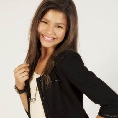 Yup she's Zendaya Coleman and she plays as Rocky Blue in my favorite TV