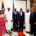 Pres. Buhari dines with Aliko Dangote, Femi Otedola, Folorunsho Alakija & other business leaders (photos)
