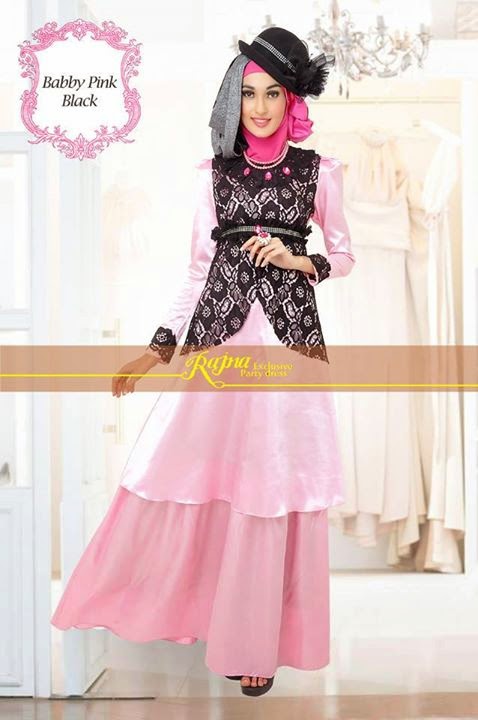 20 Contoh Model Baju Pesta Muslim Modern Remaja Terbaik 