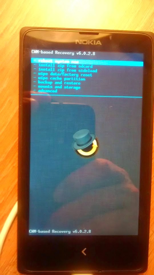  Cara Install CWM Recovery di android Nokia X