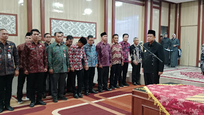 Bupati Muaro Jambi Lantik Puluhan Pejabat Eselon III dan IV, Tegaskan Pentingnya Integritas