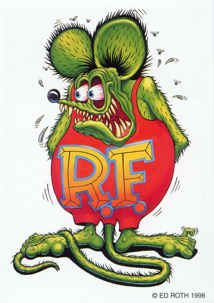  who created the hotrod icon Rat Fink and other extreme characters