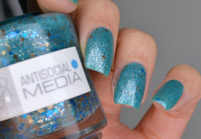 Nerd Lacquer Antisocial Media Swatch