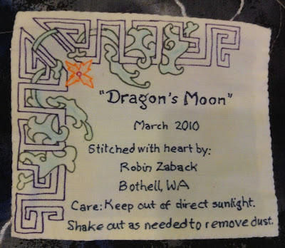 Dragon's Moon, label