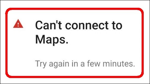 How To Fix Can't Connect To Maps Try Again in A Few Minutes Error Solved in Google Maps App