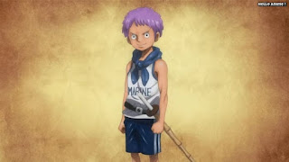 ワンピース 劇場版 フィルムゼット ゼファー 幼少期 Zephyr | ONE PIECE MOVIE FILM Z