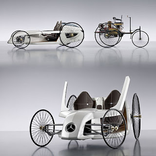 Modern Design F-Cell Roadster Hybrid Mercedes-Benz Concept Car