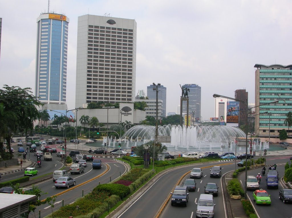 The main street  in the city of Jakarta  Wonderful Indonesia