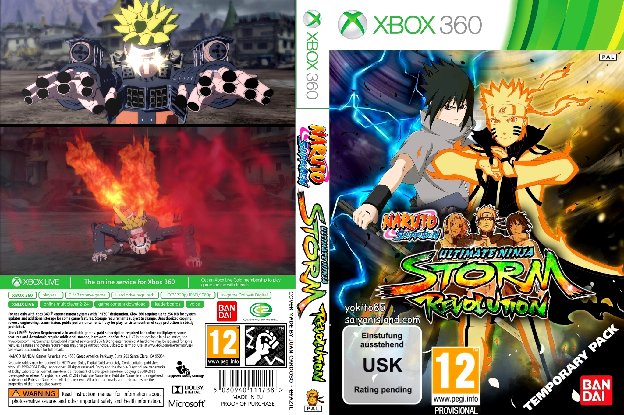 Naruto Shippuden Ultimate Ninja Storm Revolution - Xbox 