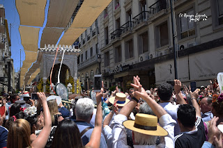 SALIDA DE LA HERMANDAD DEL ROCÍO DE GRANADA