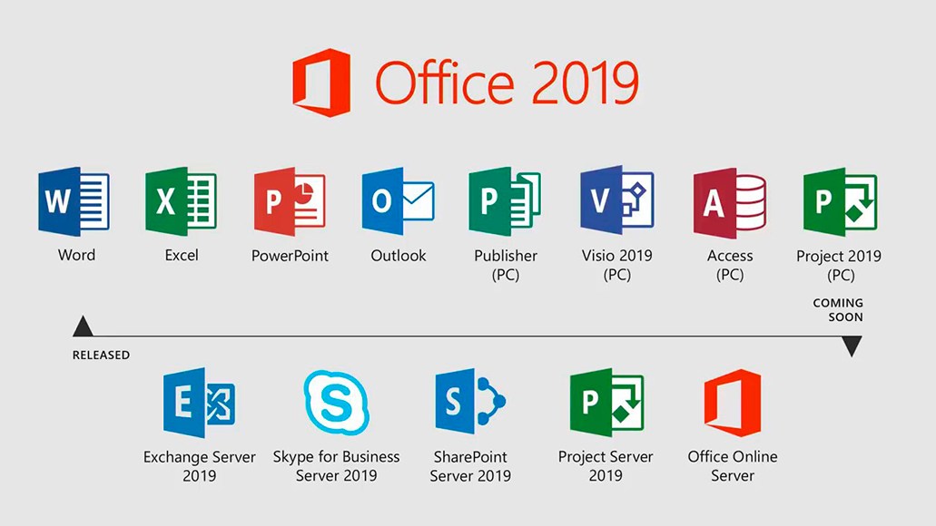 MS Office Recent Version Microsoft Office 2019