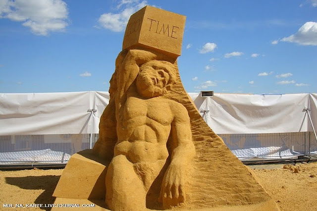 Amazing: Great Roman Empire Sand Sculpture Exhibition in Russia