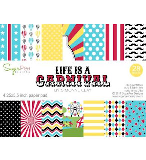 Life Is A Carnival 4.25 x 5.5 inch paper pad