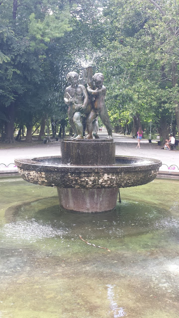 Fountain, Yambol City Park, Yambol,