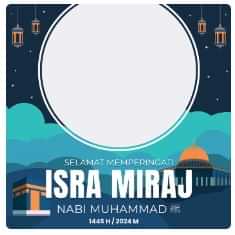 frame twibbon isra miraj 1445 hijriah 2024 online