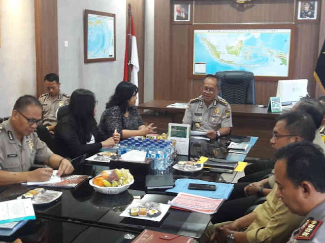 Irwasda Maluku Terima Kunjungan Anggota Komisi Kepolisian Nasional