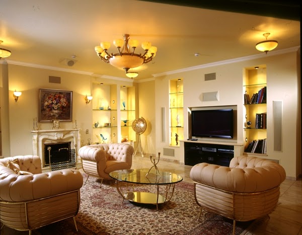 22 Cool living  room  lighting  ideas  and ceiling lights 