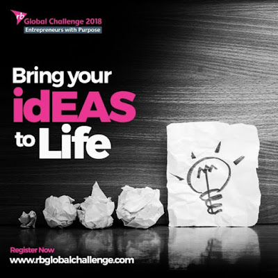 Reckitt Benckiser (RB) Annual Global Case Challenge 2018 for Student Entrepreneurs (Cash Prizes & Fully Funded to grand finale in London)