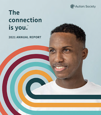 Autism Society Annual Report 2021 cover photo