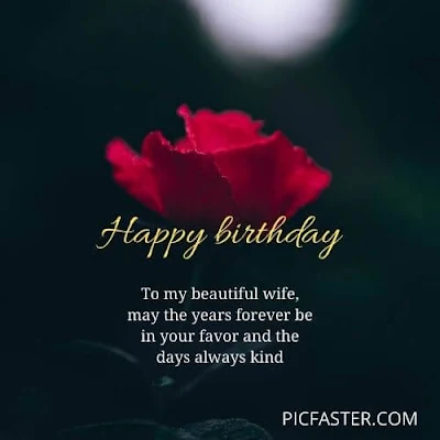 Top 15 Romantic Happy Birthday Wishes Images For Wife 2021