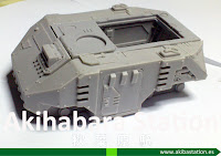 'Bison' Armoured Personal Carrier y Gatling Cannon Platform [BitsPudlo.com].