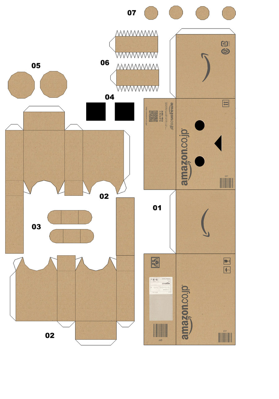 Cara Membuat Danbo Boneka Kardus Penuh Ekspresi Boneka Danboard