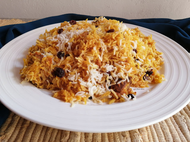 Bukhari Pilau Recipe (Friday Lunch), bukhari pilau, pilau, pilau recipe, friday lunch, jummah, jummah lunch, rice, mutton, rice recipe, mutton recipe, food, food blogger, food blog, food photography, spicy fusion kitchen, botswana, middle eastern