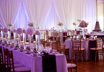 Elegant Wedding Reception Decorations