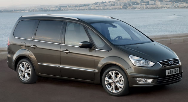 This is the subtly facelifted Ford Galaxy MPV that will be making its world