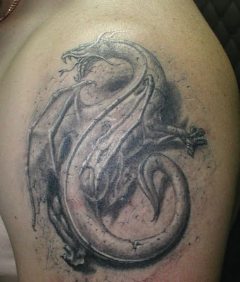 Dragon 3D Tattoo