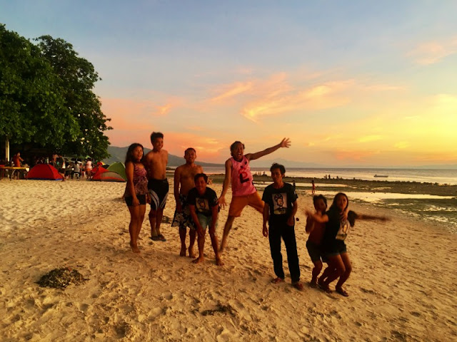 JCK Designs Staff at Lambug Beach Sunset Badian Cebu South