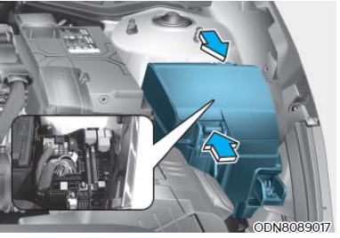 Engine compartment Fuse Box Cover