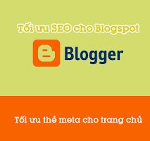 Thêm thẻ Meta chuẩn seo nhất cho blogspot