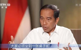 Presiden Jokowi Dipuji Netizen Tiongkok, 'Saya Lahir di Lingkungan Kumuh, Selalu Pakai Bahasa Rakyat'