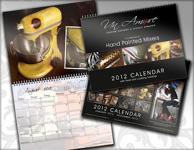 2012 calendar with KitchenAid mixers =