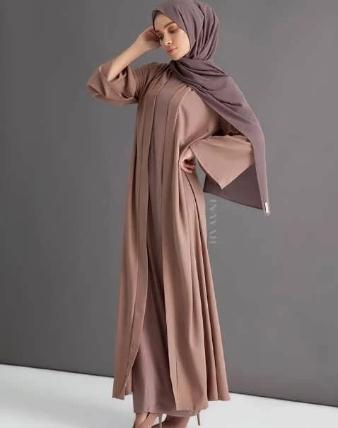 25 Model Gamis Simple Tapi Mewah Model Baju Muslim Kebaya - Model baju gamis simple