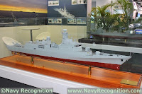 Algerian Navy C28A Corvette model