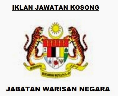 Jawatan kosong Jabatan Warisan Negara