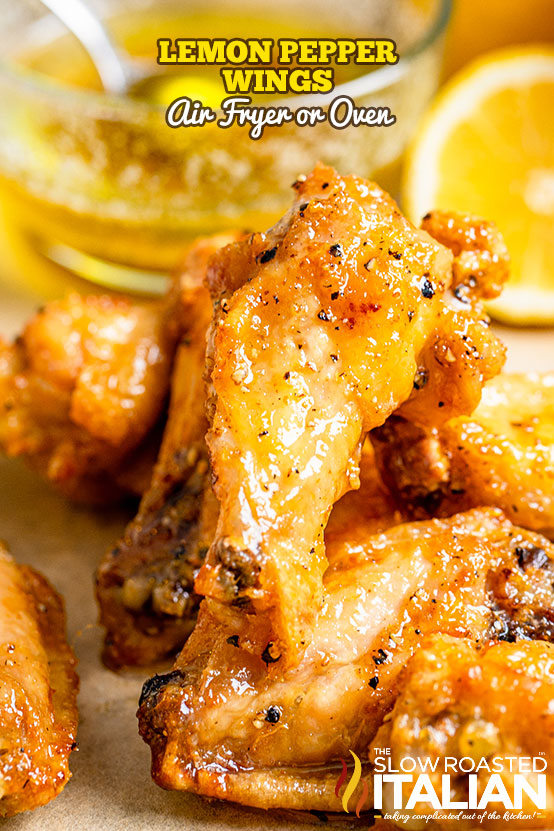 Lemon Pepper Wings (Air Fryer or Oven)