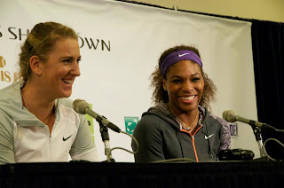 BNP Paribas Showdown in New York, March 4: Serena Williams and Victoria Azarenka - press conference