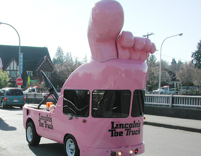 Pink Toe Truck