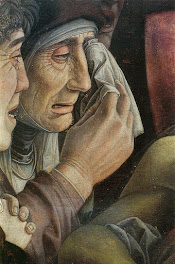 Detalle del Cristo Muerto (Andrea Mantegna)