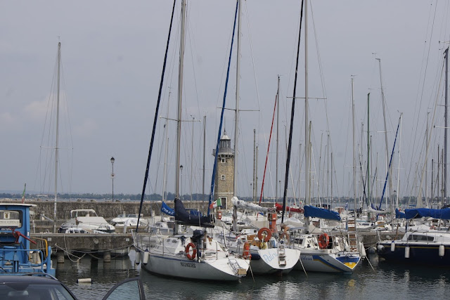 port w Desenzano del Garda