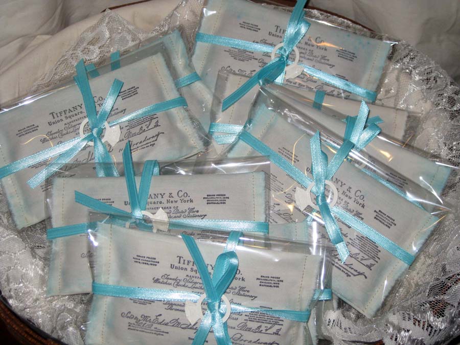 Tiffany Lavender Sachets Wedding Shower Favors