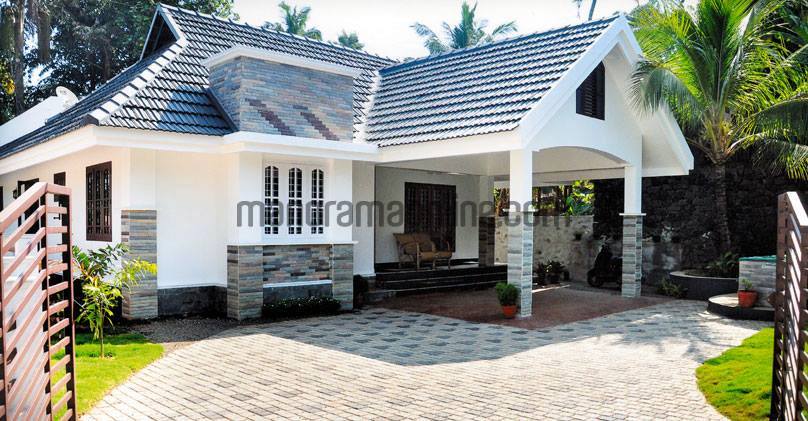 Modern Budget 3 Bedroom Beautiful Villa in Kerala  with 947 