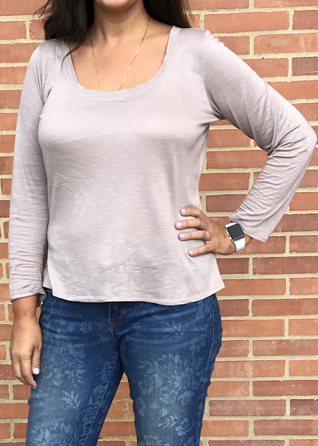 How to draft your own custom-fit t-shirt sewing pattern.